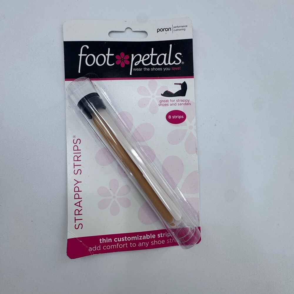Foot Petals Strappy Strip Cushions New - Fast Shipping